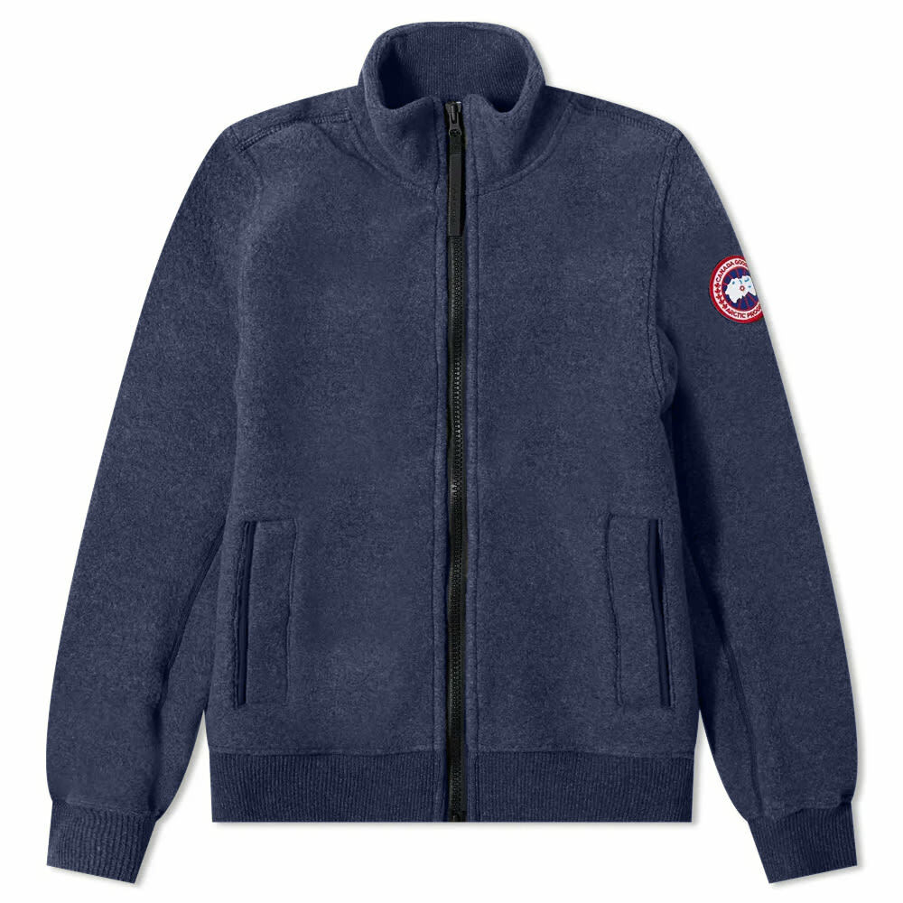 Canada Goose Men's Lawson Fleece Jacket in Atlantic Navy