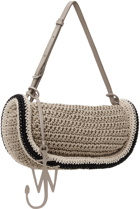 JW Anderson Gray Bumper-15 Crochet Bag