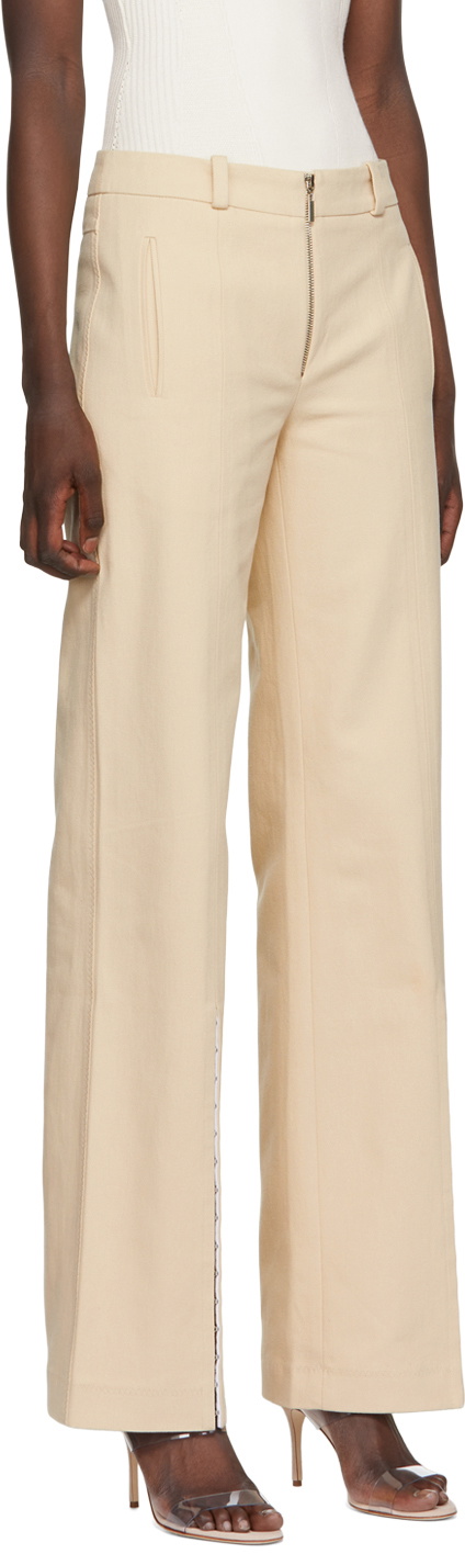 Anna October Off-White Stefani Trousers