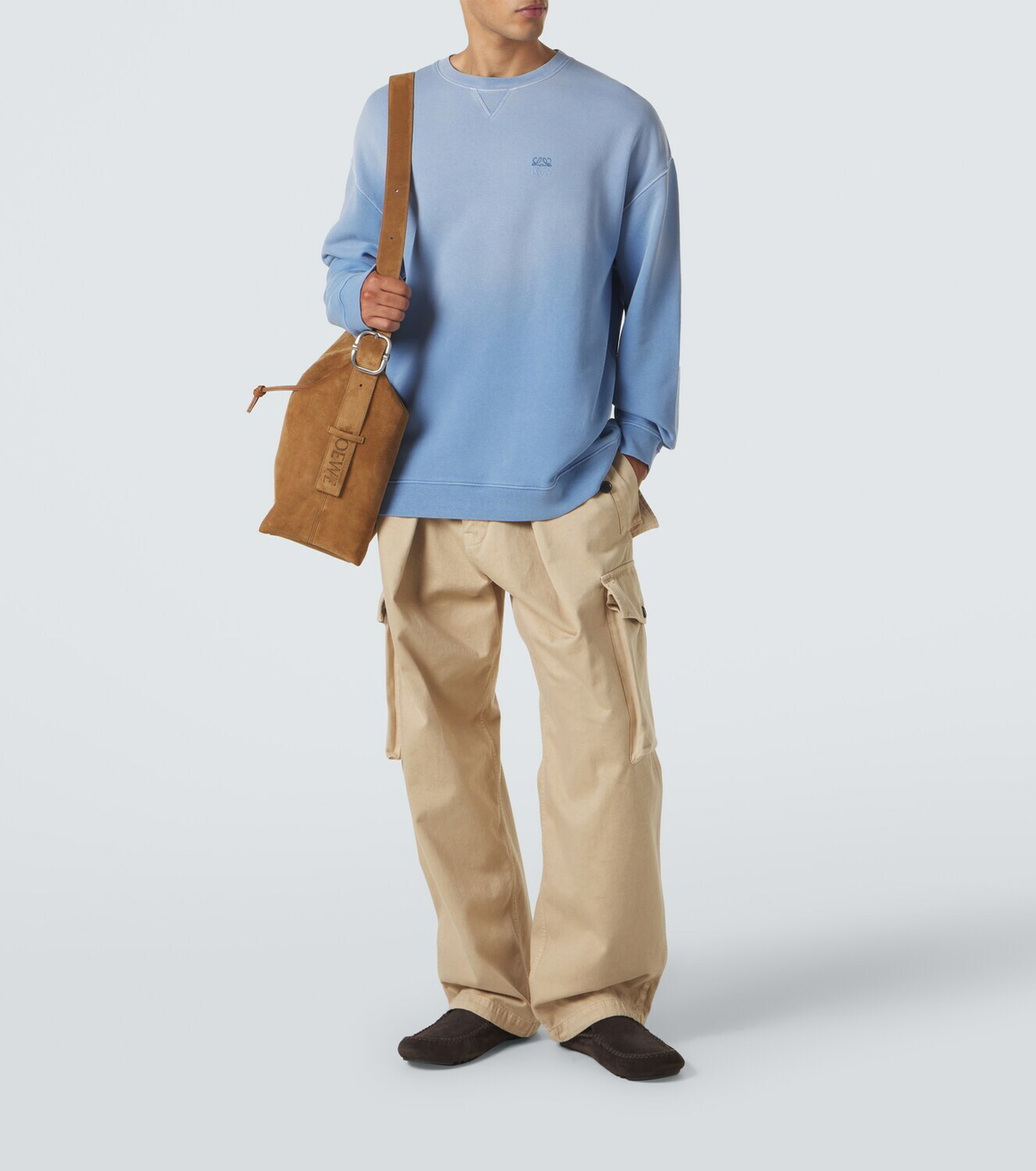Loewe Anagram cotton jersey sweatshirt