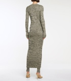 Petar Petrov Erica ribbed-knit silk maxi dress
