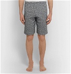 Hanro - Printed Cotton-Jersey Pyjama Set - Men - Gray