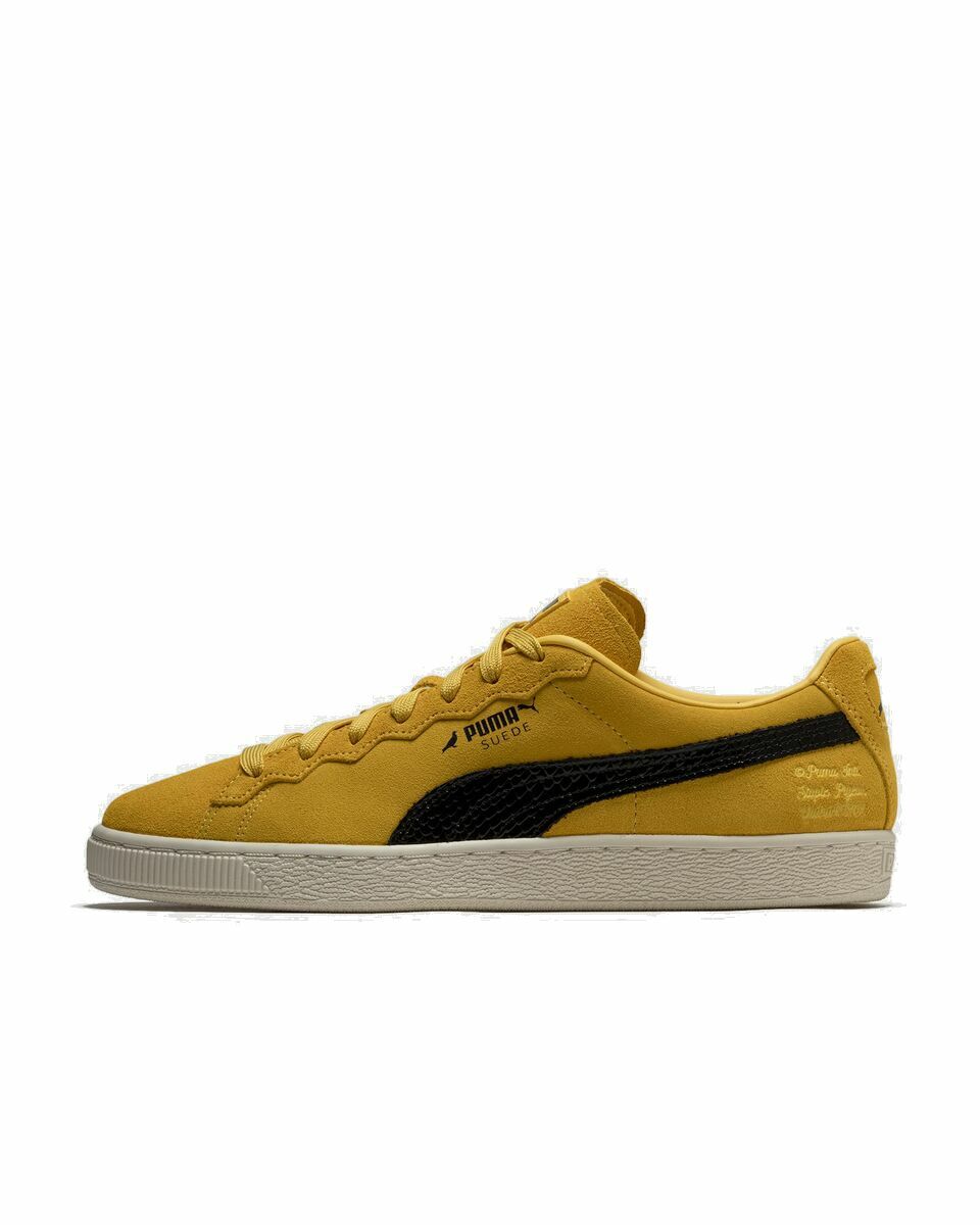 Photo: Puma Suede Staple Yellow - Mens - Lowtop