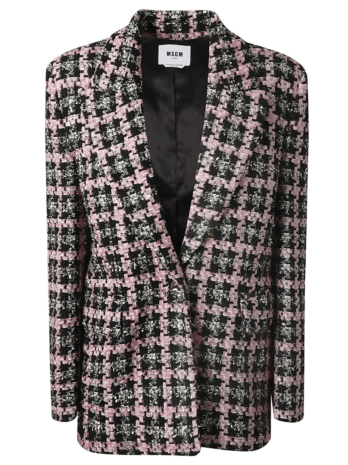 【送料&関税込】MSGM Two-button Fitted Blazer MSGM Two-button Fitted Blazer MSGM