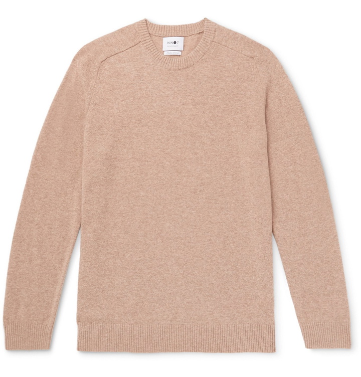 Photo: NN07 - Edward Mélange Wool Sweater - Neutrals