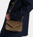 Saint Laurent Loulou Mini suede shoulder bag