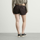 Rick Owens DRKSHDW Women's Fog Boxers in Grape