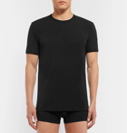 Dolce & Gabbana - Stretch-Pima Cotton T-Shirt - Men - Black