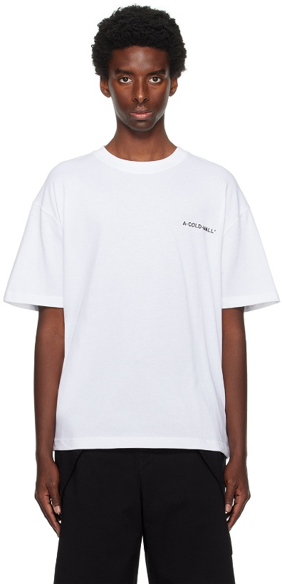 Photo: A-COLD-WALL* White Essentials T-Shirt