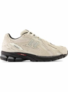 New Balance - 1906 Protection Pack Brushed-Suede and Mesh Sneakers - White