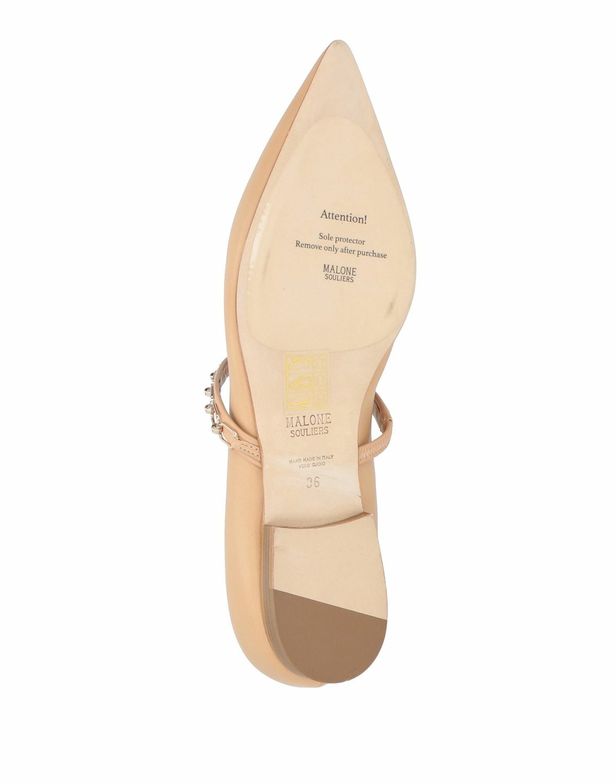 Malone Souliers Womens Ballet flats Sand