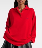 Loewe Double L cashmere-blend polo sweater