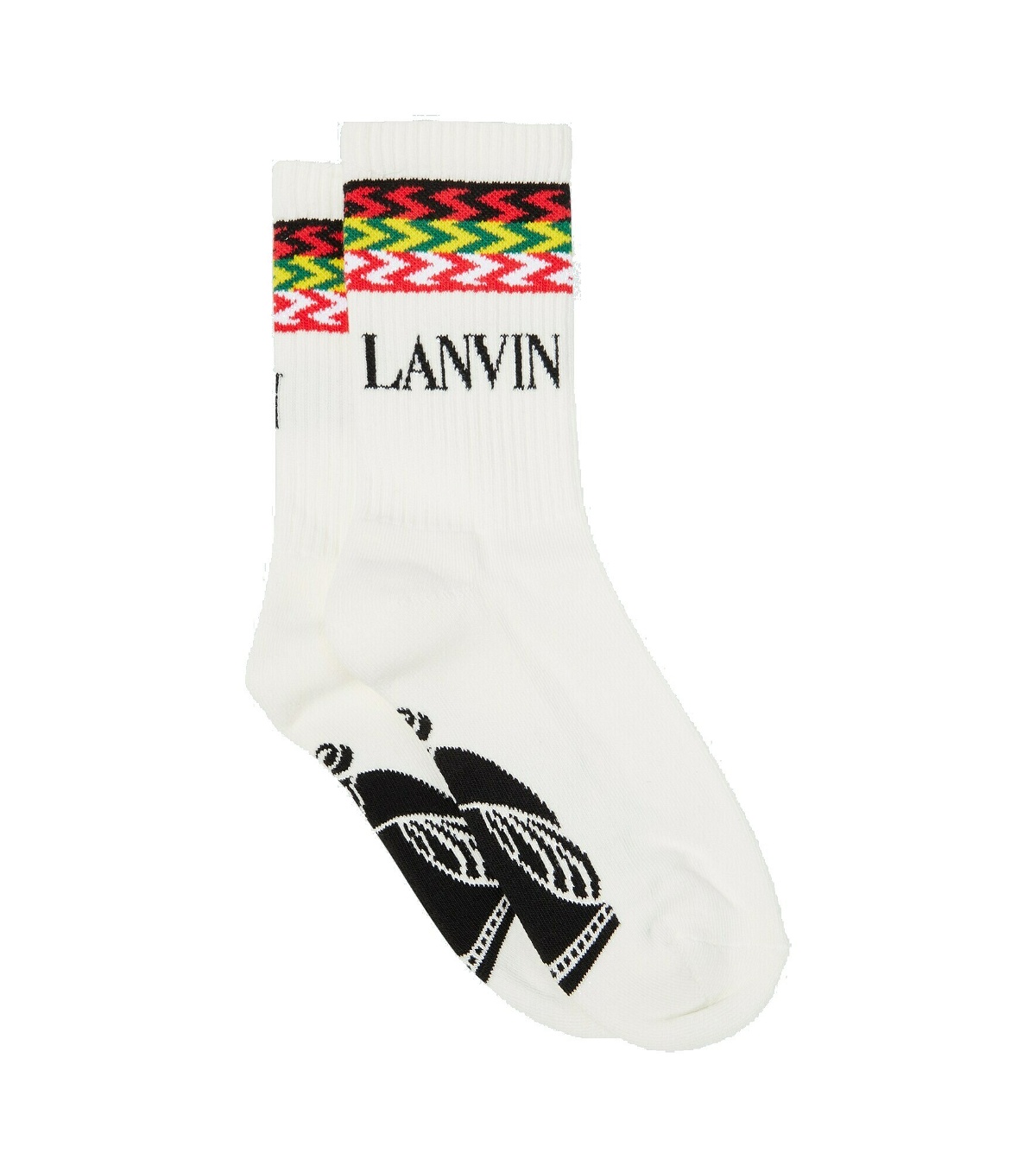 Photo: Lanvin - Intarsia-knit socks
