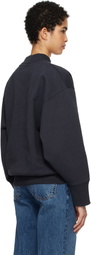 ANINE BING Navy Bradie 'Bing' Sweatshirt