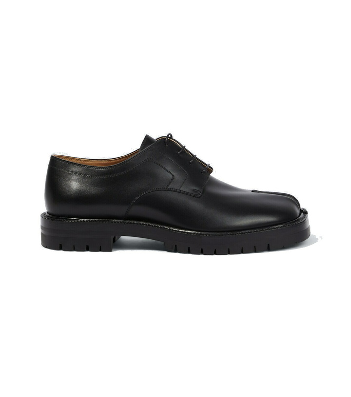 Photo: Maison Margiela Tabi leather Derby shoes