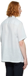 Theory White Noll Shirt