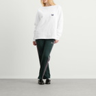 Needles Women's Long Sleeve Pocket T-Shirt in White
