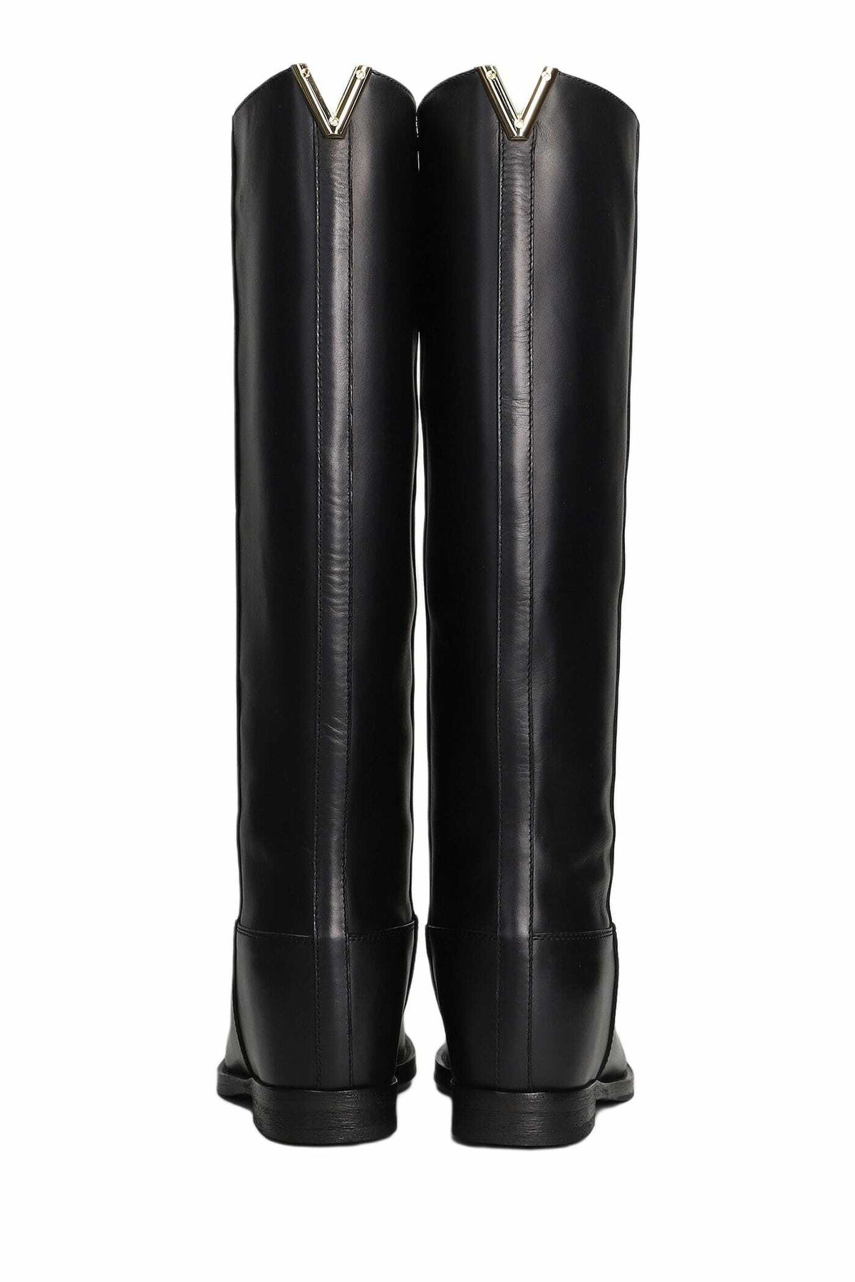 Via Roma 15 In Black Leather