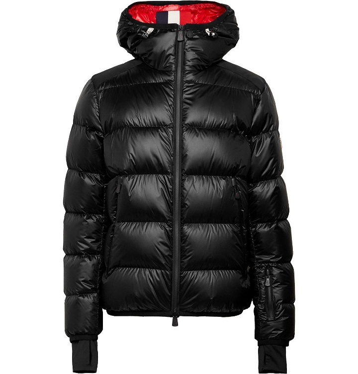 Photo: Moncler Grenoble - Hintertux Slim-Fit Quilted Shell Down Ski Jacket - Black