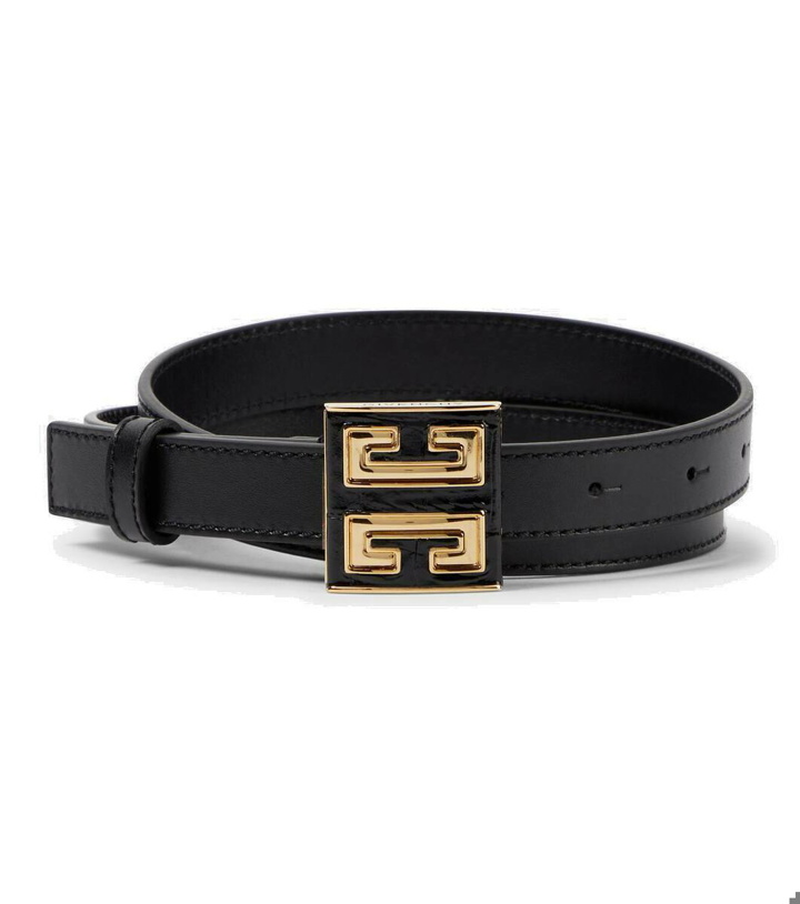 Photo: Givenchy 4G leather belt