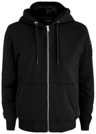 Moose Knuckles Bunny Hooded Cotton-blend Sweatshirt Black