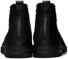 Manolo Blahnik Black Calaurio Boots