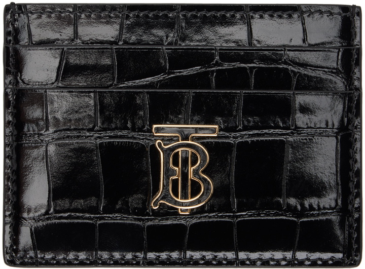 Photo: Burberry Black TB Card Holder