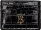 Burberry Black TB Card Holder
