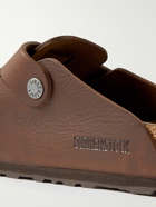 BIRKENSTOCK - Boston Leather Sandals - Brown