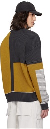 A-COLD-WALL* Multicolor Paneled Sweater