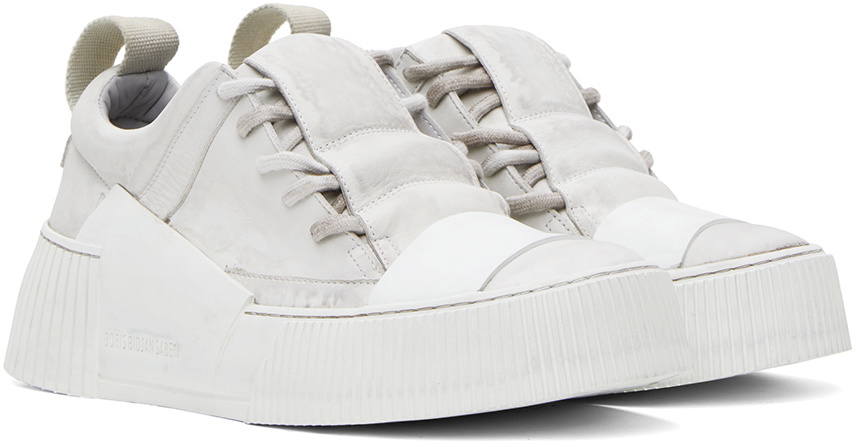 【関税込み】Boris Bidjan Saberi トープ Bamba 2.1 スニーカー Boris Bidjan Saberi BAMBA2.1 Object Dyed Ankle Low-Top