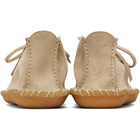 LEMAIRE Beige Reversed Suede Leather Desert Boots