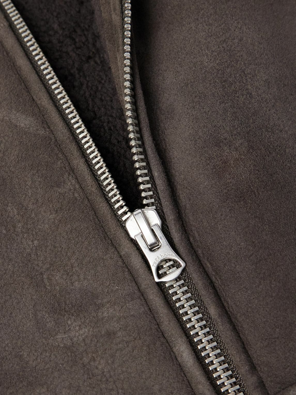 Rag & Bone - Trent Shearling Jacket - Brown