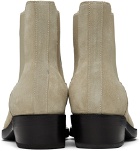 Fear of God Beige Slip-On Boots