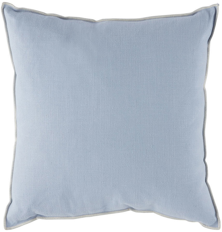 Photo: HAY Blue Outline Cushion