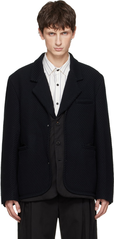Photo: Kiko Kostadinov Black Halics Blazer