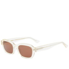 Colorful Standard Sunglass 01 in Soft Yellow/Brown