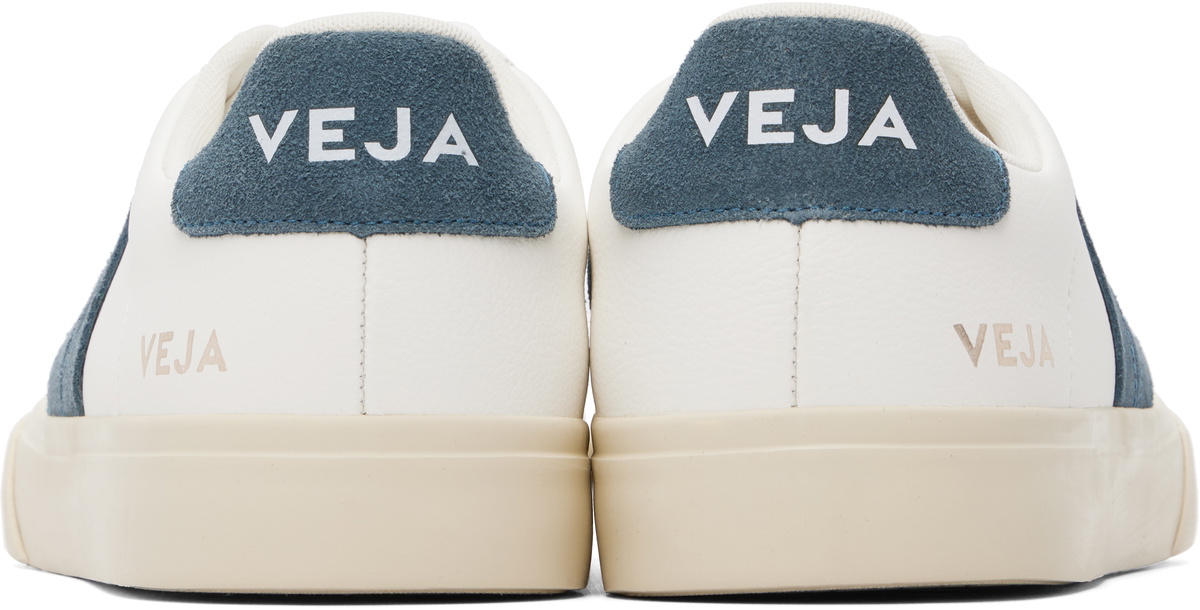 VEJA White Campo Leather Sneakers