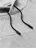 Klättermusen - Runa Maker Logo-Appliquéd Brushed Cotton-Jersey Hoodie - Gray