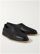 FEAR OF GOD - Cordovan Leather Mules - Black