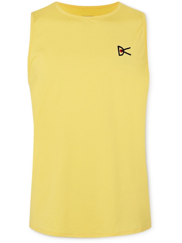 Photo: DISTRICT VISION - Air-Wear Stretch-Jersey Running Tank Top - Yellow