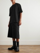 Moncler Genius - A$AP Rocky Logo-Appliquéd Cotton-Jersey T-Shirt - Black