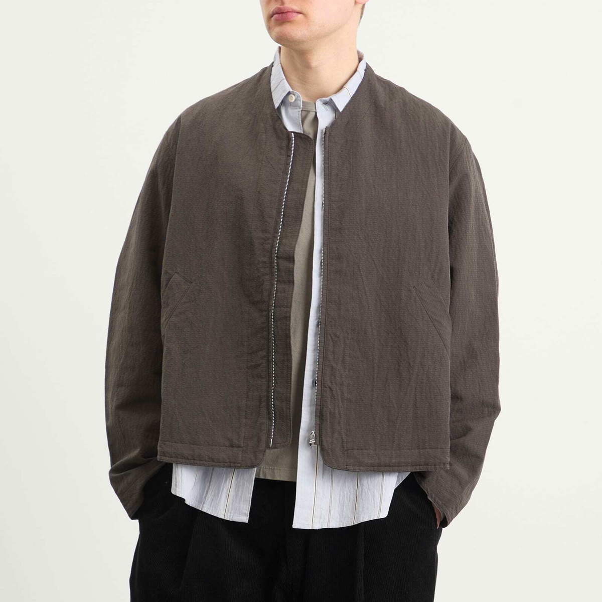 Ranra Men's Ascender Tailored Jacket in Black Coffee
