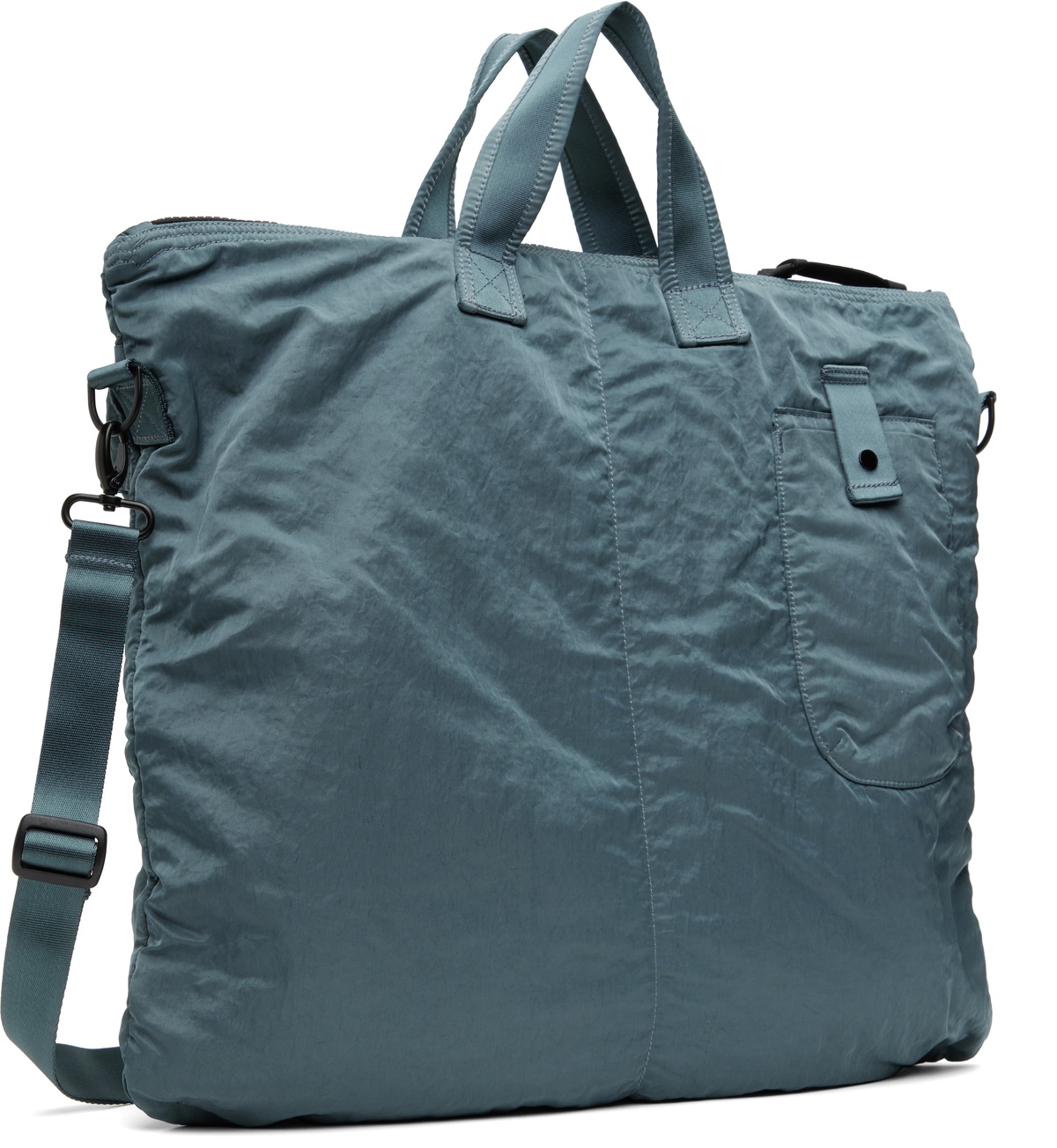 国内正規品 C.P. COMPANY NYLON B LENS TOTE BAG C.P. Company Blue Nylon B Lens Tote C.P. Company