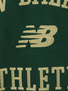 New Balance   Sweatshirt Green   Mens