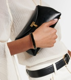 Toteme Signature enamel gold-plated bangle