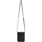 Maison Margiela Black Leather Snap Pouch