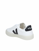 Veja Campo Chromefree In White/black Leather