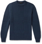 Ermenegildo Zegna - Cashmere and Silk-Blend Sweater - Blue