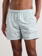Thom Sweeney - Straight-Leg Mid-Length Swim Shorts - Blue